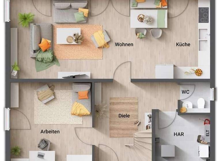 Haus zum Kauf provisionsfrei 437.750 € 5 Zimmer 156 m² 658 m² Grundstück Prüm Eifelkreis Bitburg-Prüm 54595