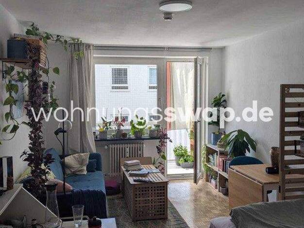 Studio zur Miete Tauschwohnung 580 € 1 Zimmer 27 m² 2. Geschoss Schwabing-Freimann München 80801