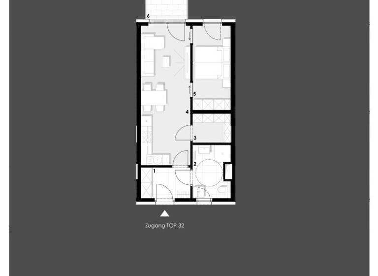 Wohnung zum Kauf - Erstbezug 414.900 € 2 Zimmer 45,2 m² Wien 1020
