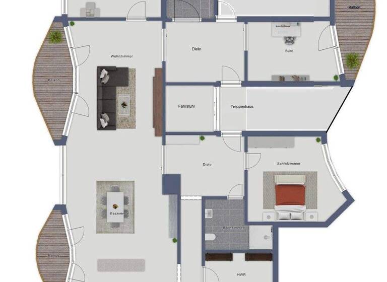 Wohnung zum Kauf 3.100.000 € 6 Zimmer 217 m² 4. Geschoss Charlottenburg Berlin 10623