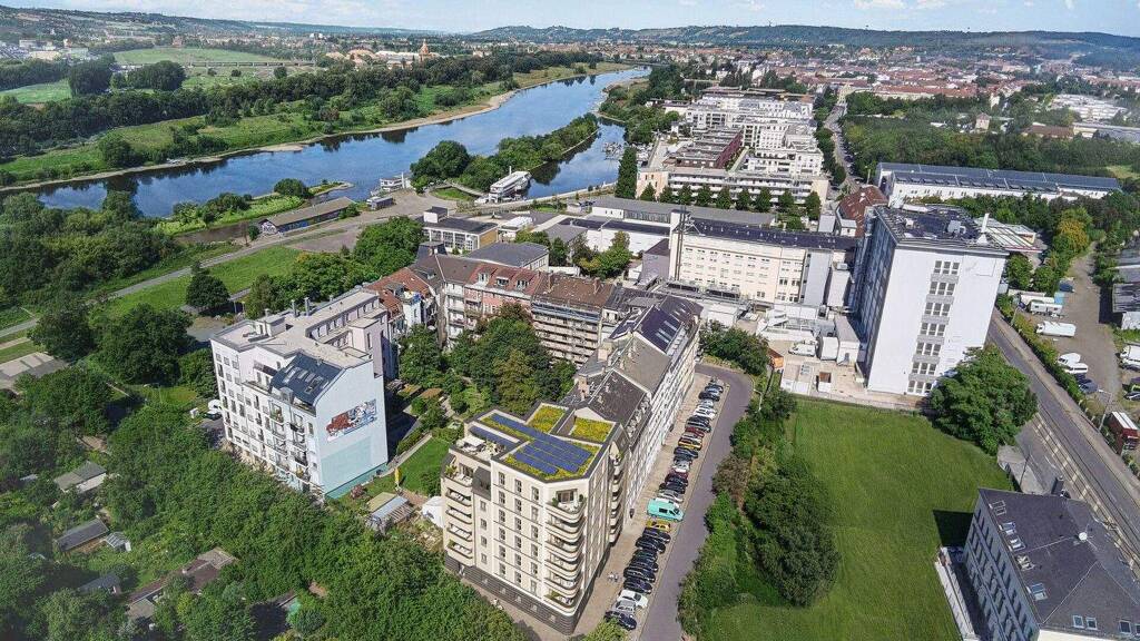 Wohnung zum Kauf - Erstbezug provisionsfrei 633.150 € 4 Zimmer 106,5 m² 3. Geschoss Leipziger Vorstadt Dresden / Leipziger Vorstadt 01097