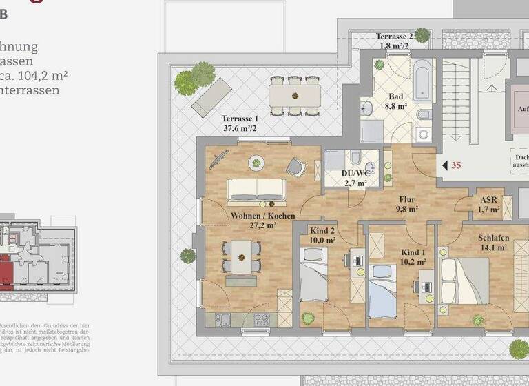 Wohnung zum Kauf 744.190 € 4 Zimmer 104,2 m² 3. Geschoss Leubnitz-Neuostra Dresden 01219