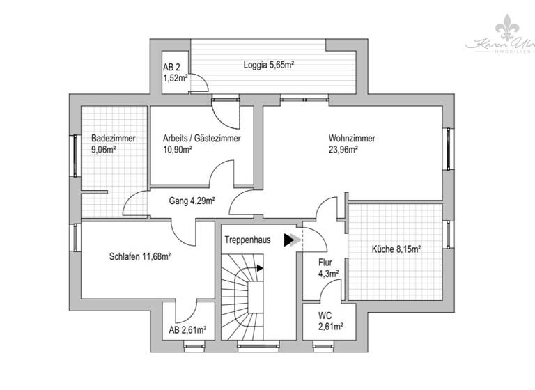 Wohnung zur Miete 1.100 € 3 Zimmer 83,2 m² Neuland Hamburg 21079
