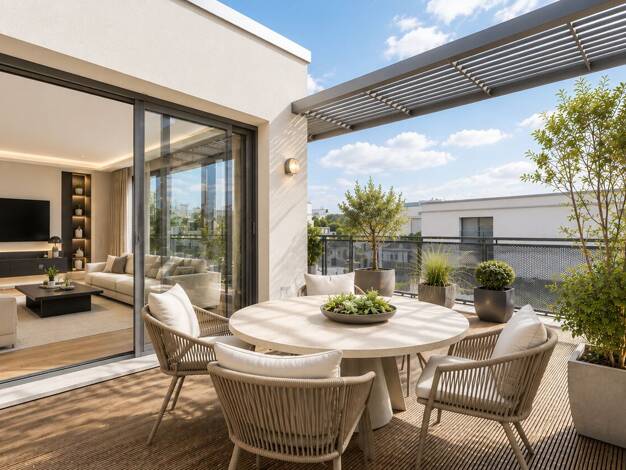 Penthouse zum Kauf 1.195.000 € 4 Zimmer 148,1 m² 4. Geschoss Bockenheim Innenstadt II 60487