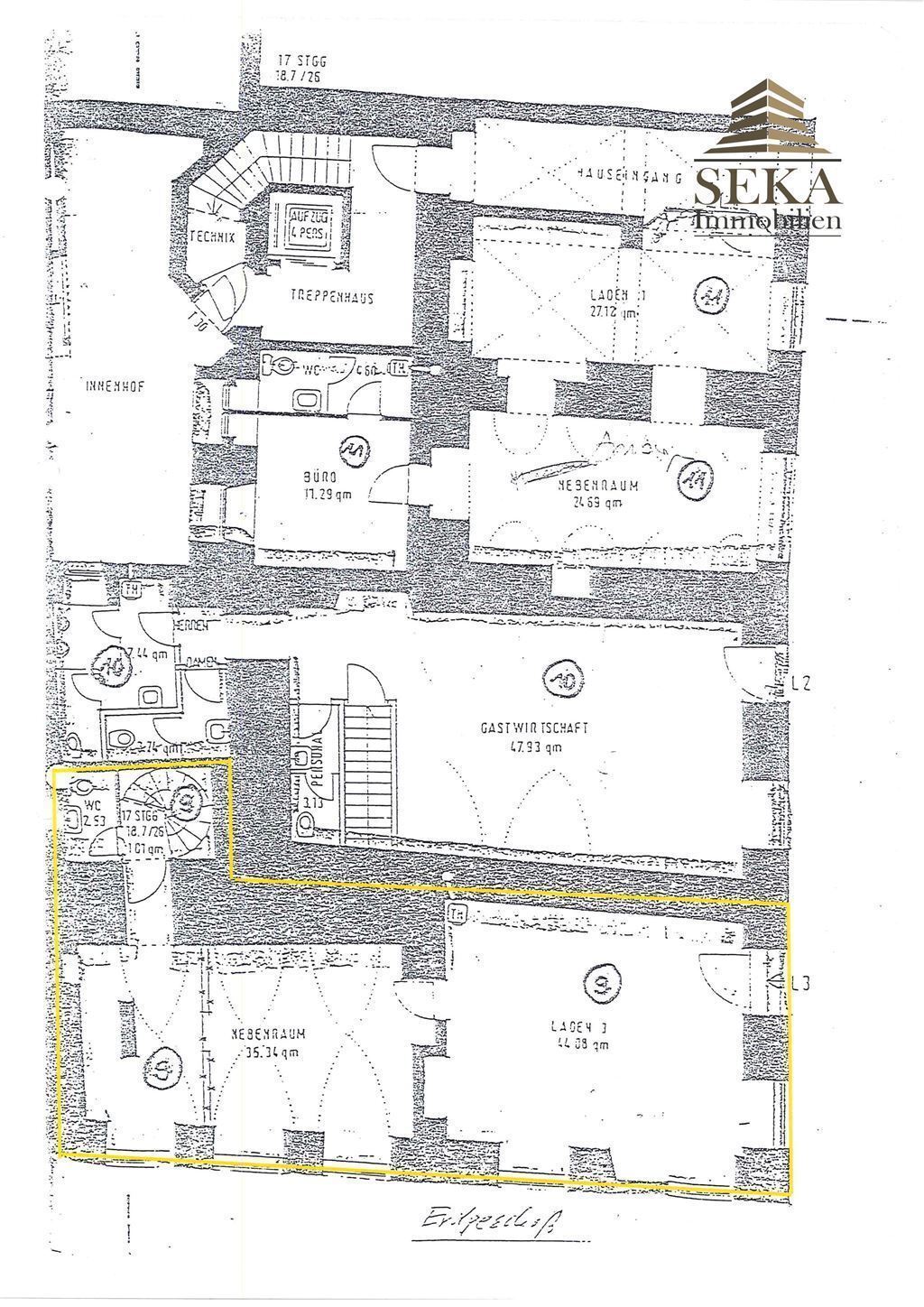 Büro-/Praxisfläche zum Kauf 88.000 € 3 Zimmer 106 m²<br/>Bürofläche Viechtach Viechtach 94234