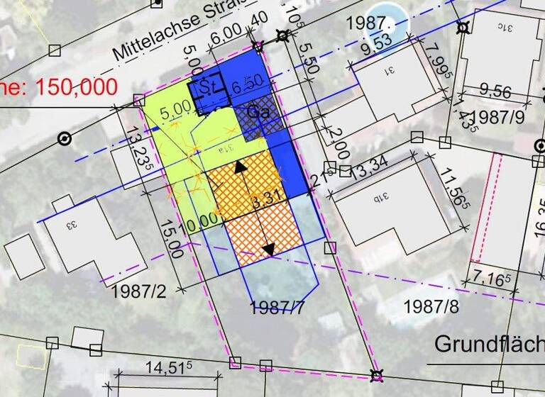 Grundstück zum Kauf 500.000 € 345 m² Grundstück Deisenhofen Oberhaching 82041