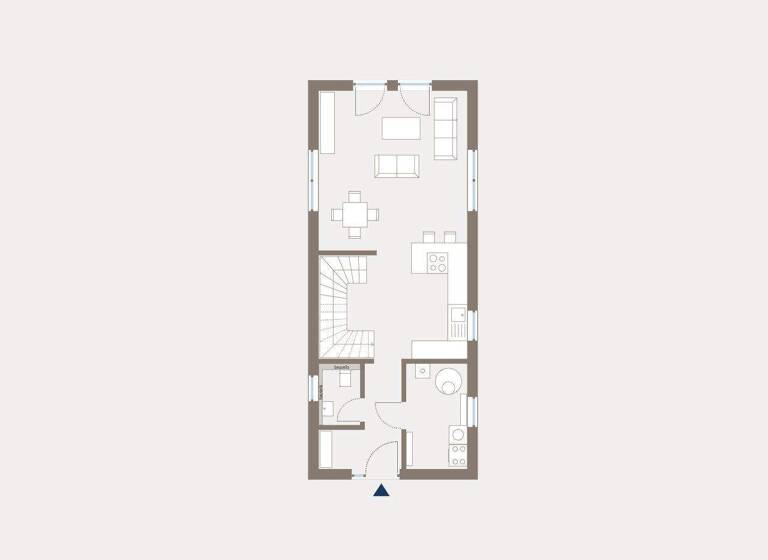 Haus zum Kauf 333.379 € 3 Zimmer 115 m² 510 m² Grundstück Lüttringhausen Remscheid 42899