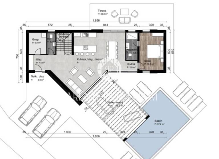 Haus zum Kauf 780.000 € 4 Zimmer 230 m² Funtana