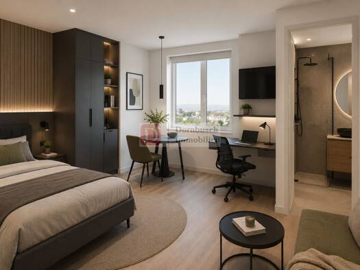 Wohnung zum Kauf 145.000 € 1 Zimmer 35 m² 5. Geschoss Oberrad Süd 60599
