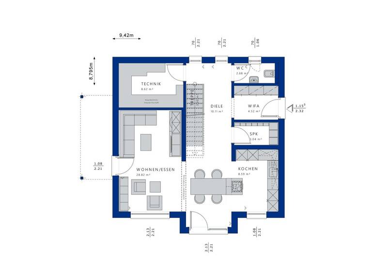 Einfamilienhaus zum Kauf provisionsfrei 489.000 € 5 Zimmer 134 m² 624 m² Grundstück Borsum Harsum 31177