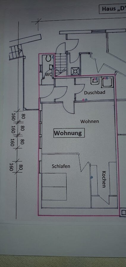 Studio zur Miete 630 € 2 Zimmer 57 m²<br/>Wohnfläche 1.<br/>Geschoss Neue Pforte 10 Anspach Neu-Anspach 61267