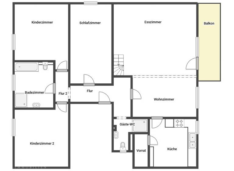 Wohnung zum Kauf 339.000 € 4 Zimmer 134 m² 1. Geschoss Schönenberg Ruppichteroth 53809
