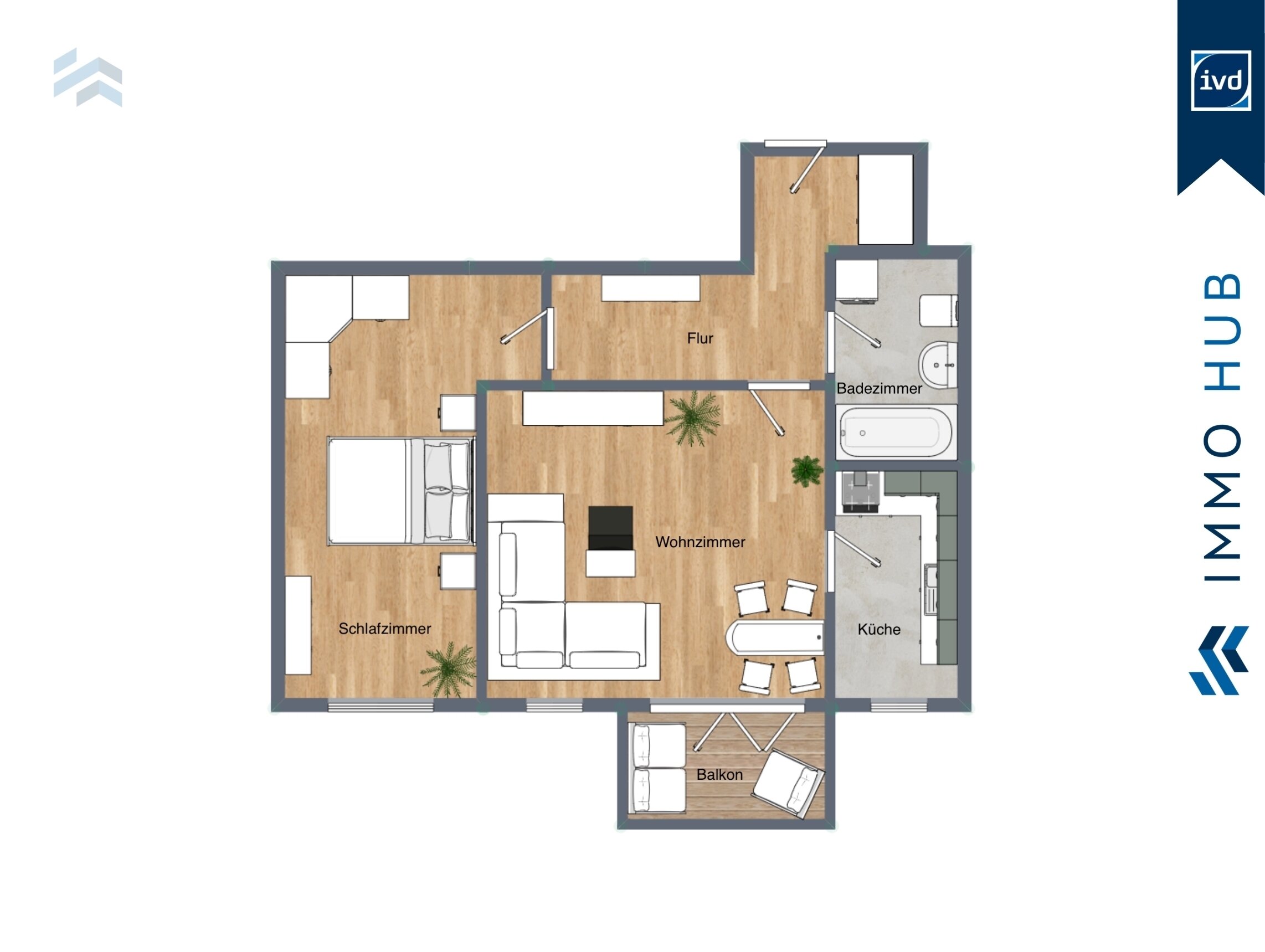 Wohnung zum Kauf 135.000 € 2 Zimmer 59 m²<br/>Wohnfläche EG<br/>Geschoss Paunsdorf Leipzig 04329