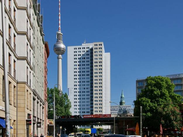 Wohnung zum Kauf provisionsfrei 449.000 € 3 Zimmer 77,1 m² 5. Geschoss Rochstraße 9 Mitte Berlin 10178