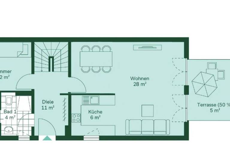 Doppelhaushälfte zur Miete 2.200 € 6 Zimmer 140 m² 400 m² Grundstück Ottokar-Domma-Weg 9 Schöneiche bei Berlin 15566