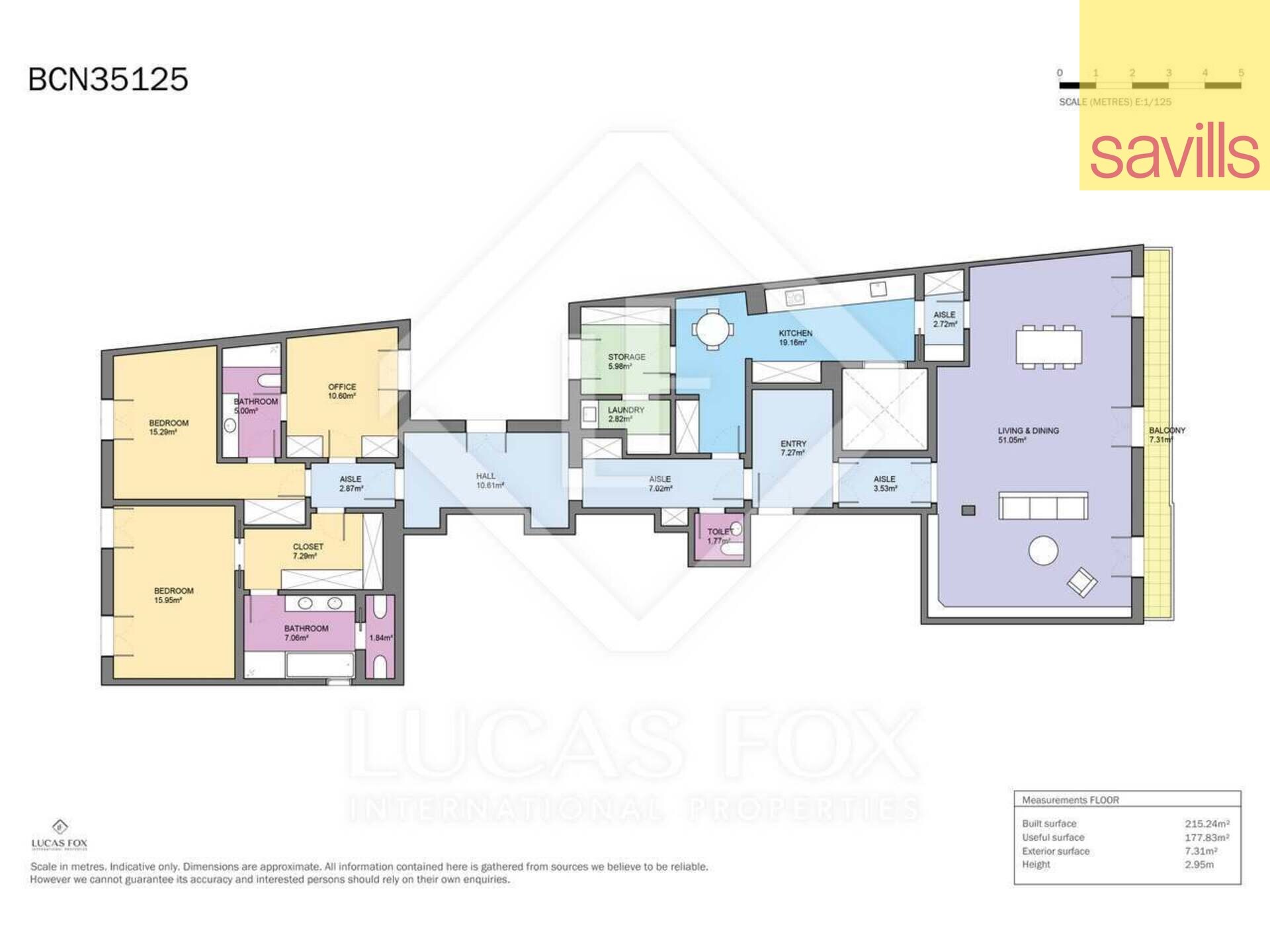 Wohnung zum Kauf provisionsfrei 3.200.000 € 7 Zimmer 215 m²<br/>Wohnfläche 2.<br/>Geschoss Barcelona 08008