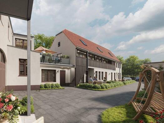 Terrassenwohnung zum Kauf provisionsfrei 436.500 € 3 Zimmer 88,2 m² EG Schkeuditz 04435