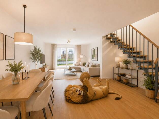 Doppelhaushälfte zur Miete - Erstbezug 1.750 € 5 Zimmer 148,6 m² Bickenbach 64404