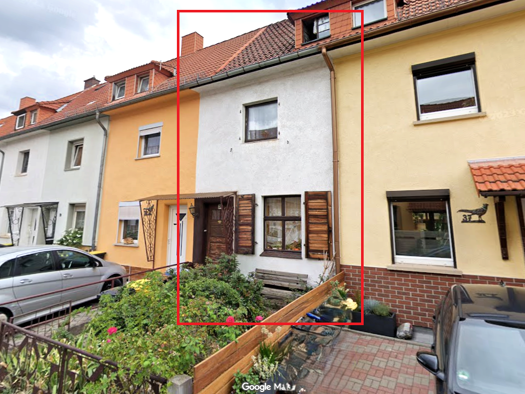 Reihenmittelhaus zum Kauf 130.000 € 4 Zimmer 85 m² 167 m² Grundstück Ilversgehofen Erfurt 99089
