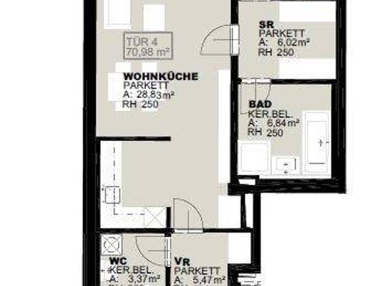 Wohnung zum Kauf 540.000 € 3 Zimmer 78,4 m² Wien 1130