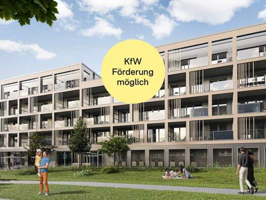 Wohnung zum Kauf - Neubau provisionsfrei 654.900 € 4 Zimmer 99 m² 3. Geschoss Amberweg/Fuchshofstraße Ost Ludwigsburg 71638