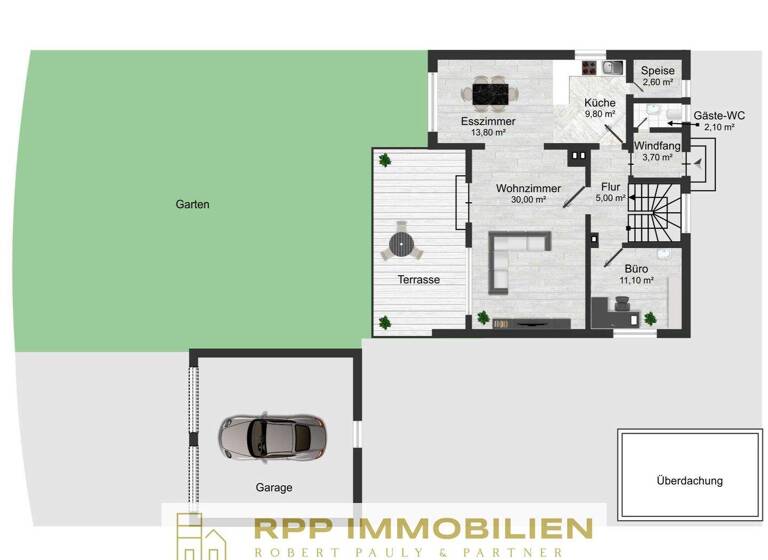 Einfamilienhaus zur Miete 2.995 € 7 Zimmer 163 m² 800 m² Grundstück frei ab 01.07.2026 Trudering-Riem München 81827