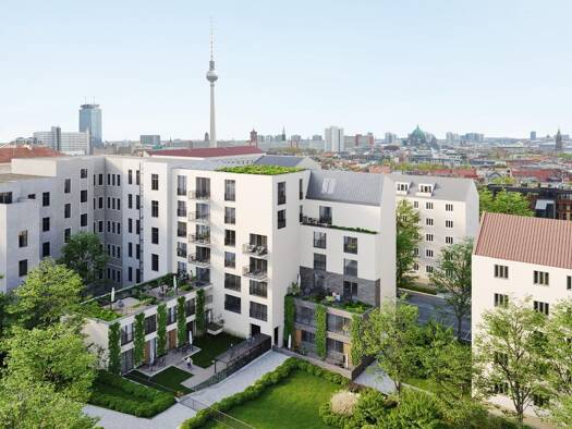 Penthouse zum Kauf 595.000 € 2 Zimmer 41,8 m² 6. Geschoss Fehrbelliner Straße 18 Mitte Berlin 10119