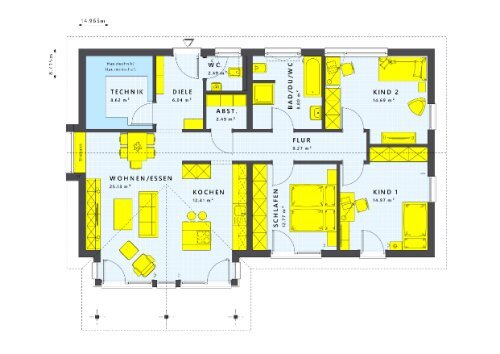 Bungalow zum Kauf 604.105 € 4 Zimmer 110 m²<br/>Wohnfläche 840 m²<br/>Grundstück Waldhambach 76857