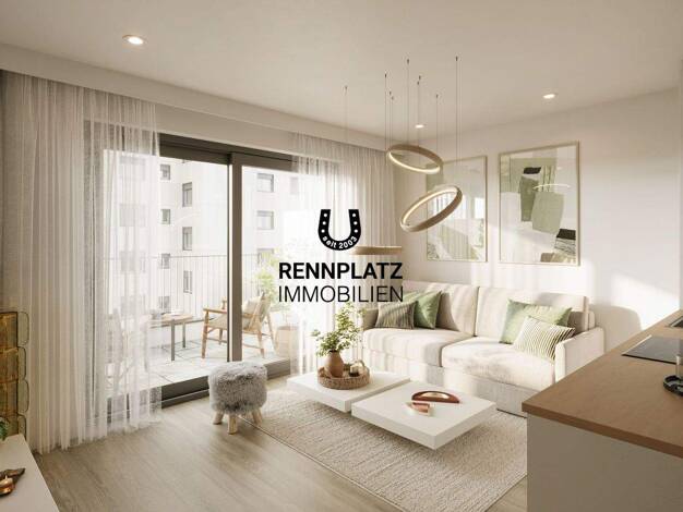 Wohnung zum Kauf - Erstbezug provisionsfrei 369.000 € 2 Zimmer 46,5 m² 1. Geschoss Westenviertel Regensburg 93049