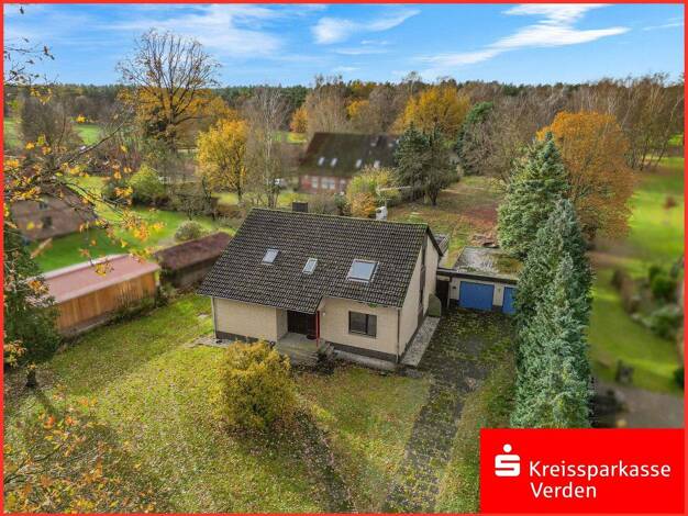 Einfamilienhaus zum Kauf 199.000 € 6 Zimmer 189,1 m² 3.012 m² Grundstück Wittlohe Kirchlinteln 27308