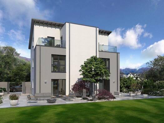 Doppelhaushälfte zum Kauf - Erstbezug 795.000 € 5 Zimmer 162,3 m² 343 m² Grundstück Perouse Rutesheim 71277