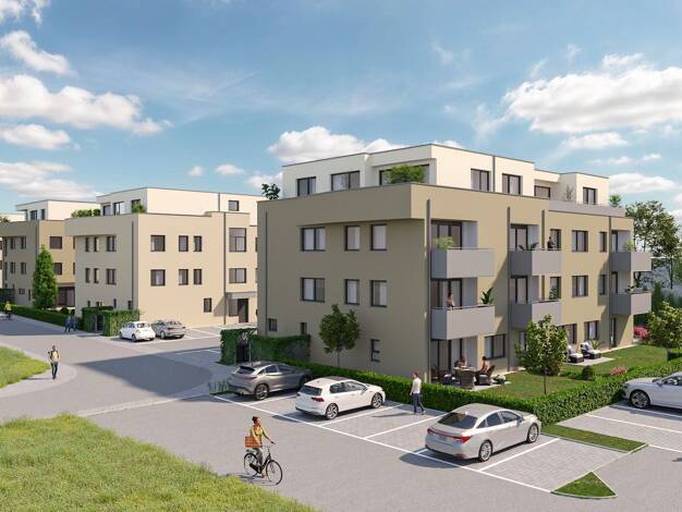 Wohnung zum Kauf - Erstbezug provisionsfrei 400.000 € 3 Zimmer 84,9 m² 2. Geschoss Annerod Fernwald 35463