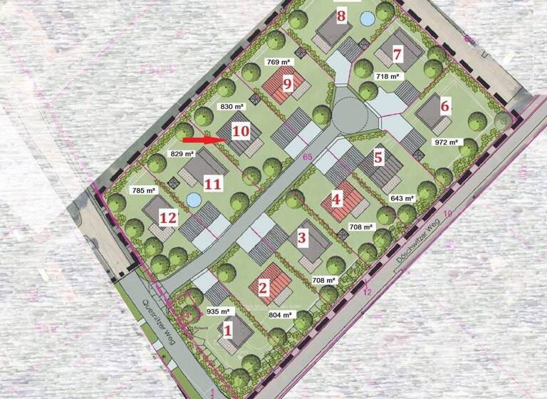 Grundstück zum Kauf 99.600 € 830 m² Grundstück Quesnitzer Weg Droyßig 06722