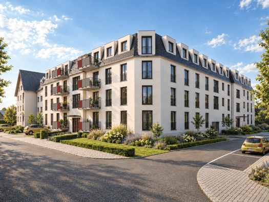 Wohnung zum Kauf 275.300 € 1,5 Zimmer 45,9 m² 1. Geschoss Roggenbachstraße 1 Villingen Villingen-Schwenningen 78050