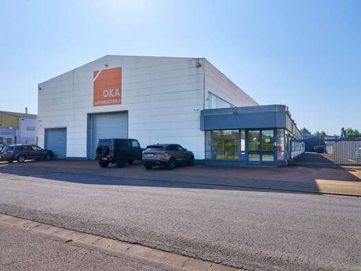 Produktionshalle zum Kauf als Kapitalanlage geeignet 2.400.000 € 1.400 m² 4.500 m² Grundstück Saarwiesenweg 4 Fürstenhausen Völklingen 66333