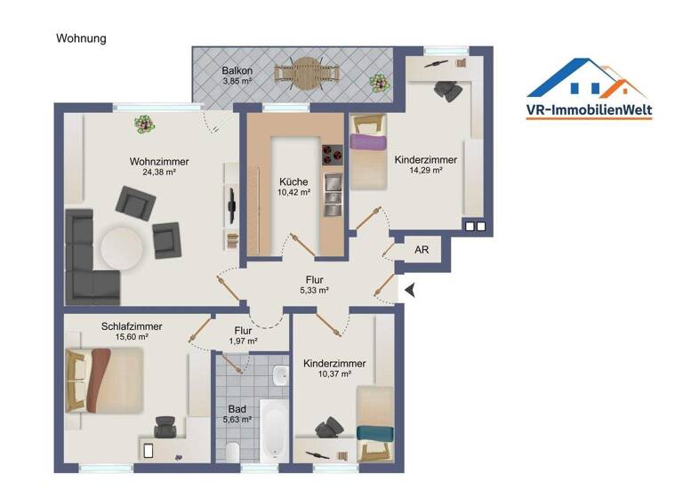 Wohnung zum Kauf 159.000 € 4 Zimmer 90 m² Northeim 37154