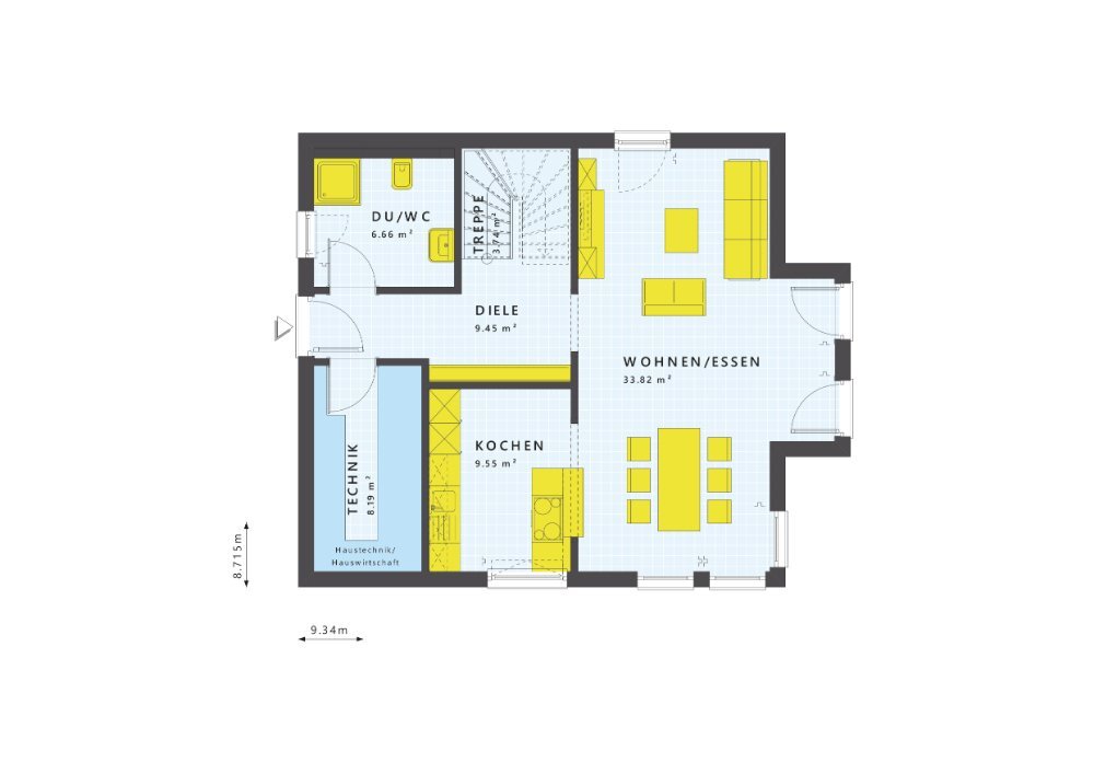 Einfamilienhaus zum Kauf 619.738 € 4 Zimmer 136 m²<br/>Wohnfläche 640 m²<br/>Grundstück Nußdorf Nußdorf 76829