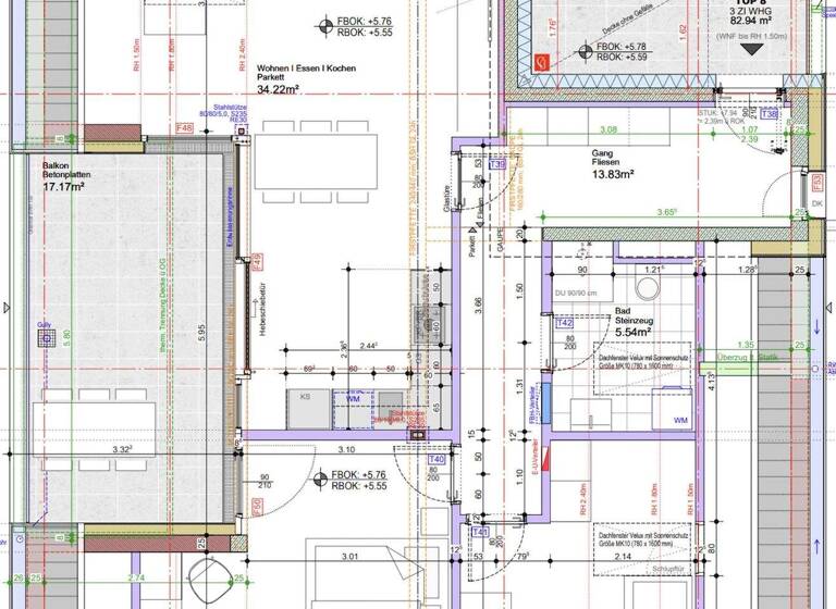 Wohnung zur Miete 1.429 € 3 Zimmer 82,9 m² 3. Geschoss frei ab 01.07.2026 Tobelgasse 10a Dornbirn 6850