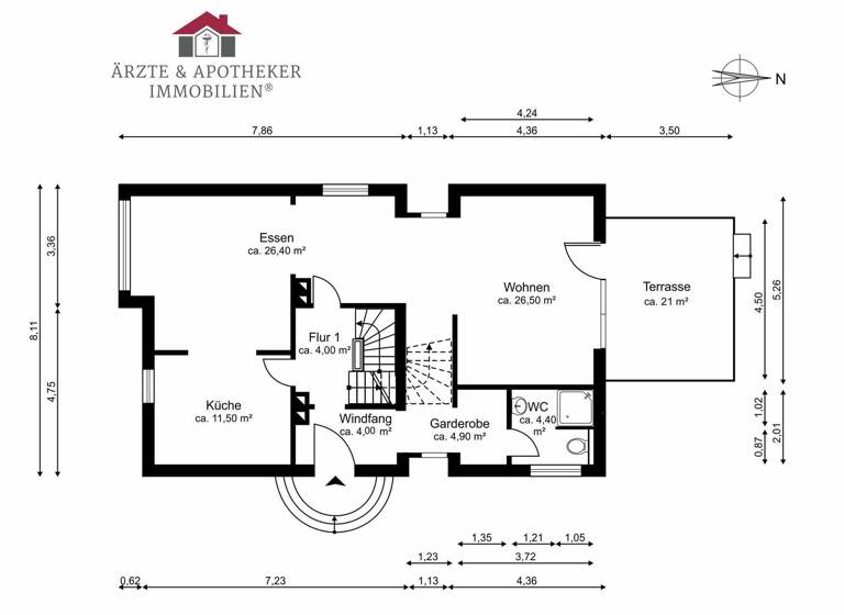 Einfamilienhaus zum Kauf 700.000 € 8 Zimmer 163,5 m² 1.097 m² Grundstück Adendorf 21365