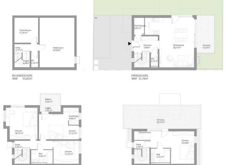 Doppelhaushälfte zum Kauf - Erstbezug 879.000 € 5 Zimmer 147,7 m² Wien 1210