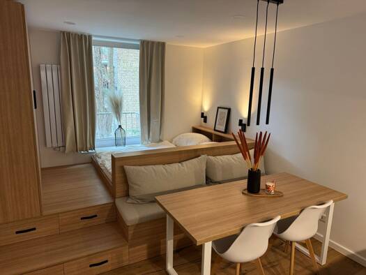 Studio zur Miete 1.090 € 1 Zimmer 20 m² Geschoss 2/4 frei ab 08.10.2026 Pempelfort Düsseldorf 40479