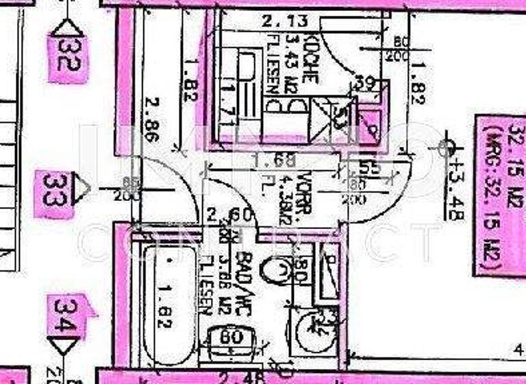 Studio zur Miete 257 € 1 Zimmer 32,2 m² 1. Geschoss Kalvarienbergstraße 136 Lend Graz 8020