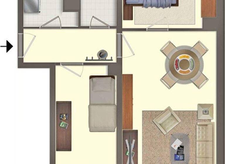 Wohnung zur Miete 363 € 3 Zimmer 60,5 m² EG A.-S.-Makarenko-Straße 45 Tinz Gera 07546