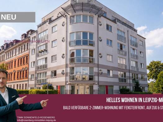 Wohnung zum Kauf 139.900 € 2 Zimmer 62,6 m² 2. Geschoss Friedrich-Bosse-Str. 51 WE11 Wahren Leipzig / Möckern 04159