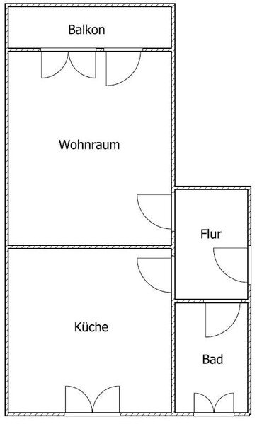 Wohnung zur Miete 500,13 € 1 Zimmer 40,7 m²<br/>Wohnfläche 2.<br/>Geschoss 01.12.2024<br/>Verfügbarkeit Bellscheidtstraße 8 Gerresheim Düsseldorf 40625