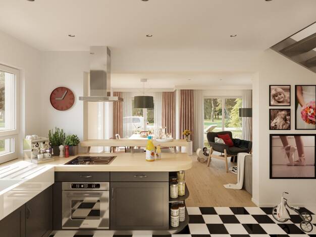 Doppelhaushälfte zum Kauf 650.000 € 4 Zimmer 124 m² 380 m² Grundstück Hilpertsau Gernsbach 76593