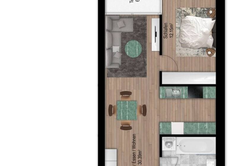 Wohnung zum Kauf - Erstbezug 436.000 € 2 Zimmer 74 m² Frastanz 6820