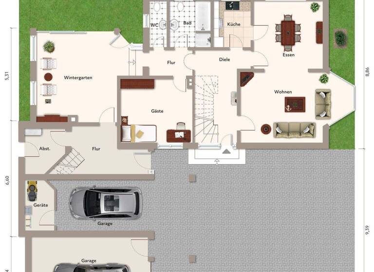 Mehrfamilienhaus zum Kauf 429.000 € 9 Zimmer 273 m² 736 m² Grundstück frei ab 01.05.2026 Neuenhaus 49828