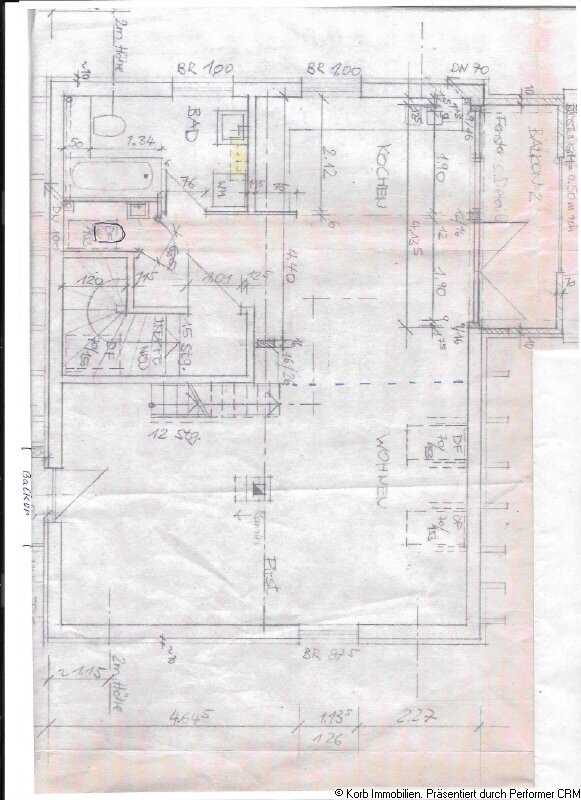 Maisonette zur Miete 730 € 2 Zimmer 77 m²<br/>Wohnfläche 2.<br/>Geschoss ab sofort<br/>Verfügbarkeit Klein-Krotzenburg Hainburg 63512