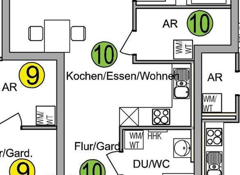 Wohnung zum Kauf - Erstbezug provisionsfrei 255.500 € 2 Zimmer 59,8 m² 1. Geschoss frei ab 01.04.2026 Schlotfeld 0   WE 10 Weipertshofen Stimpfach 74597